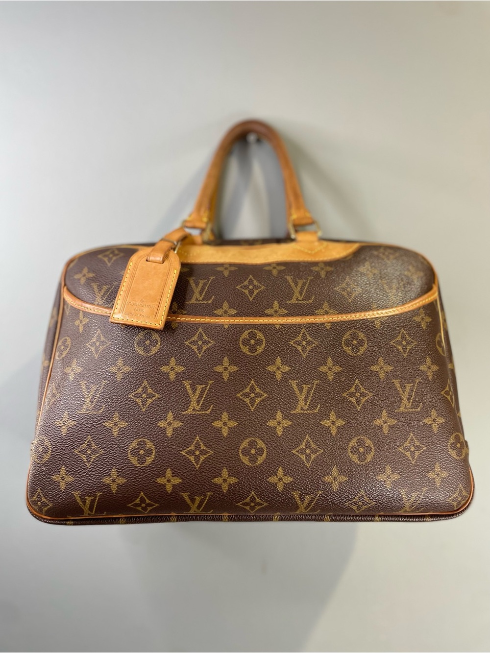 Louis Vuitton Deauville Bowling Vanity Bag